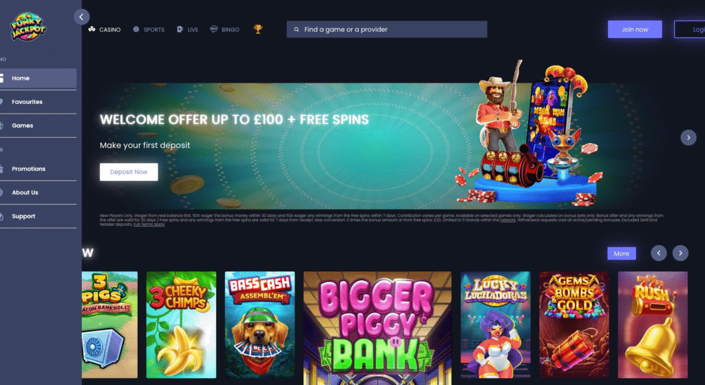 Brand new online casino